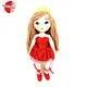 Dolls pretty girls with dress soft toys